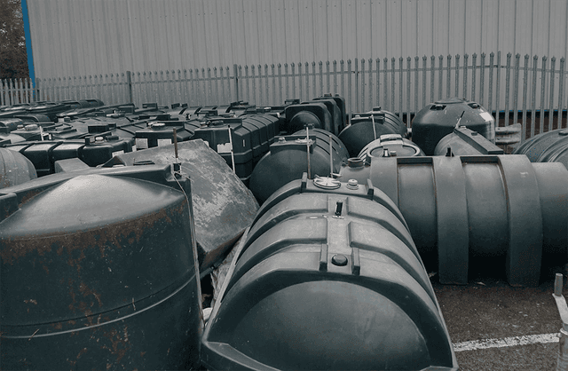 Oil tank recycling